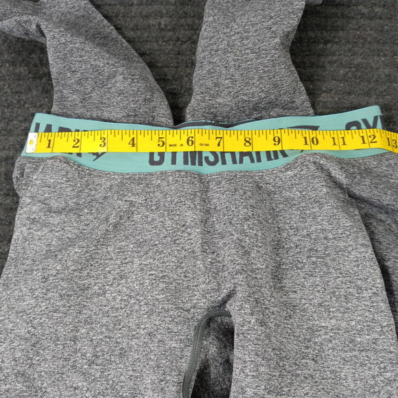 Gym Shark Women Athletic Workout Leggings Gray - Picture 6 of 7